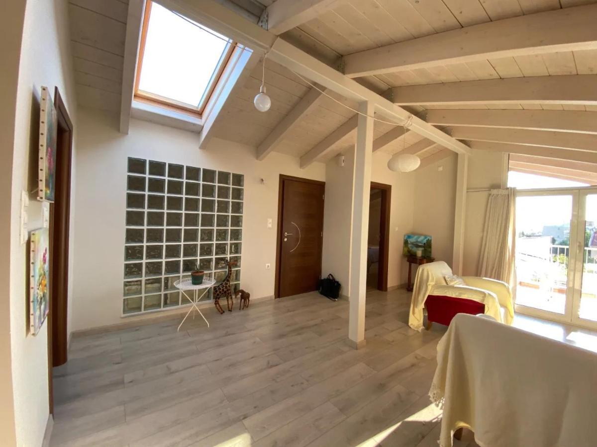 Sunny Apartment With Mountain View Patras Exterior photo
